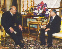 King of Tonga with King of Thailand