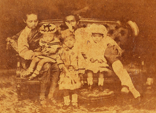King Chulalongkorn and family